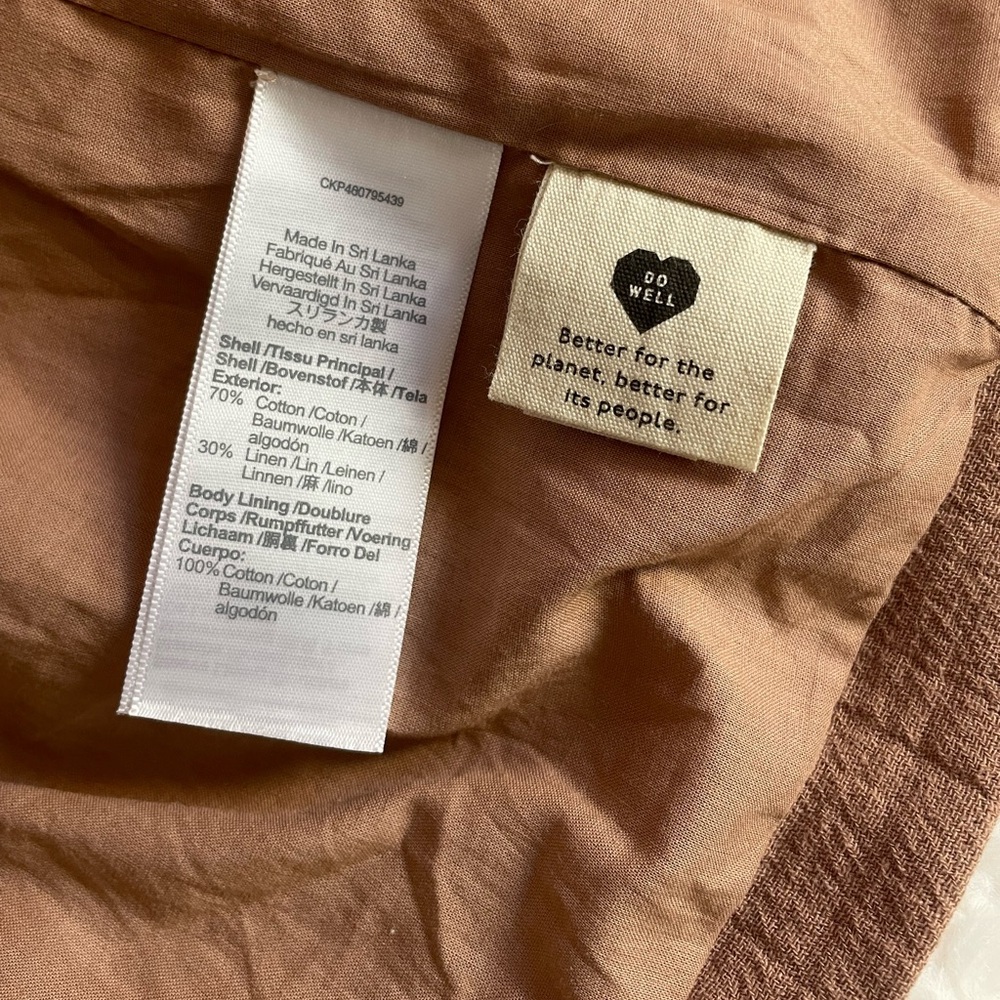 Madewell | Cotton-Linen Relaxed Larsen Blazer | Women’s Blazer | NWT - Picture 11 of 11
